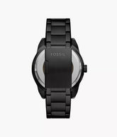 Fossil Bronson Automatic Stainless Steel Black Color Watch